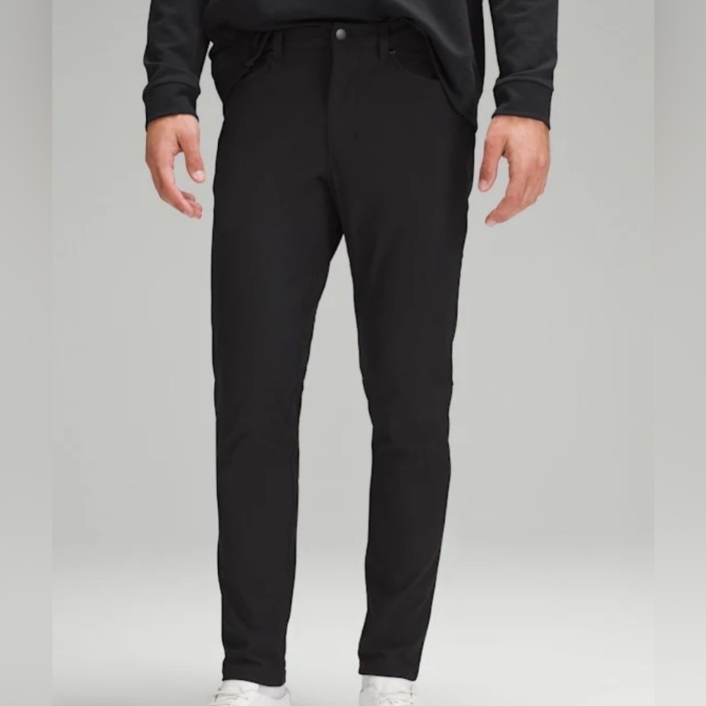 Lululemon Slim Commission Pant Black Slim Fit Size 33